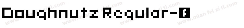 Doughnutz Regular字体转换